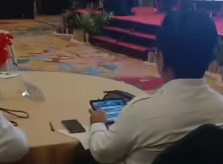 Kepala BGN Jambi Main Game Saat Gubernur Al Haris Beri Arahan