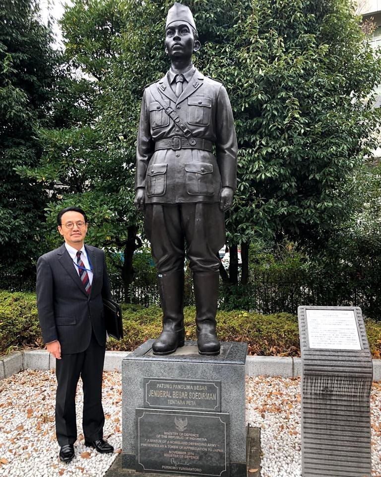 Beberapa waktu sebelum ditugaskan di Indonesia saya mengunjungi patung Jenderal Sudirman yang d - Mabur.co