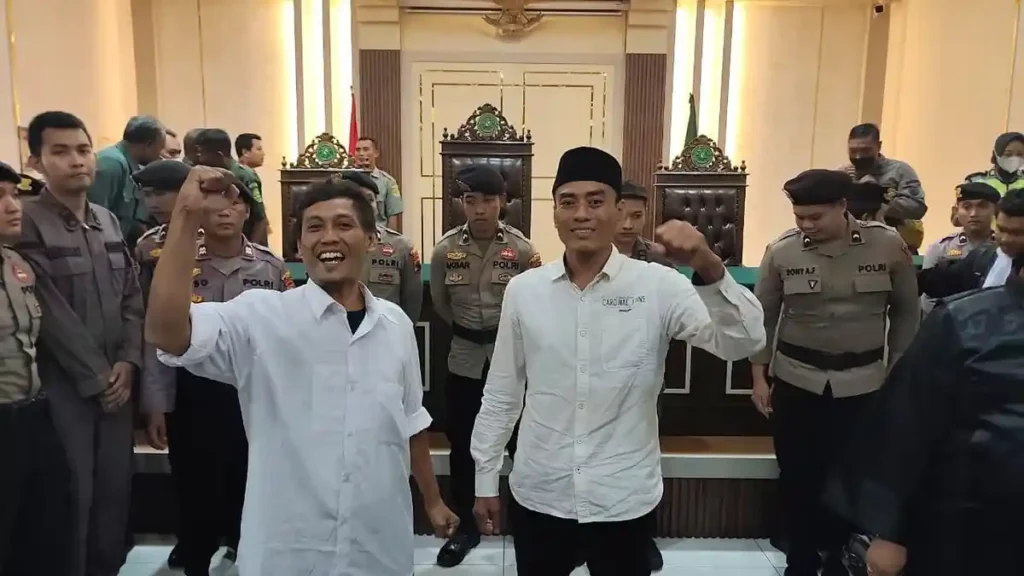 Meskipun Dinyatakan Bersalah, Dua Aktivis Pati Divonis Bebas PN Pati