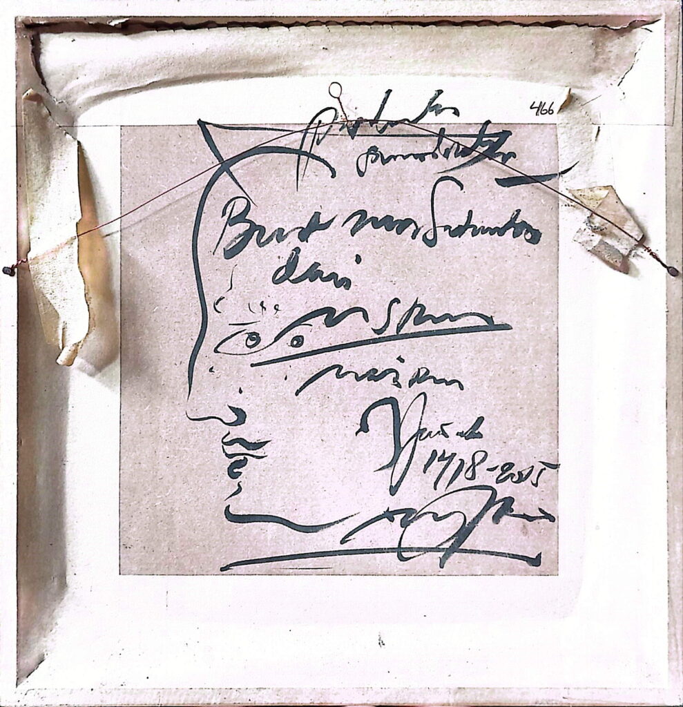 CamScanner 01-08-2026 1237 - Mabur.co Close-up of a page with dense, overlapping black cursive handwriting on pink-toned paper, with decorative looping strokes.
