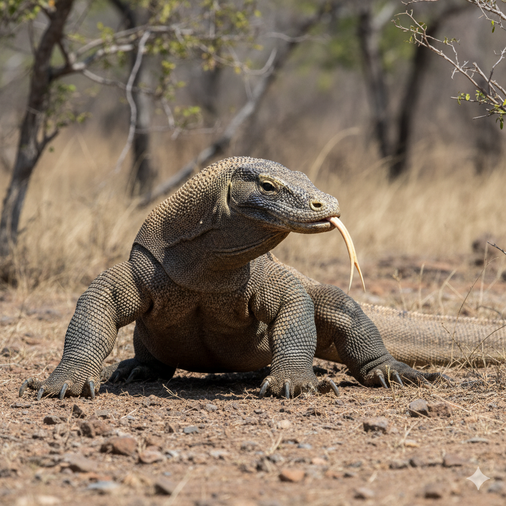 Indonesia Serahkan Sepasang Komodo ke Kebun Binatang di Jepang