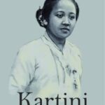 Indonesian book cover with a portrait of Kartini, title 'Kartini' and red subtitle 'Kisah yang Tersembunyi', author Aguk Irawan MN.