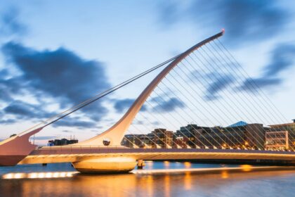 Jembatan Samuel Beckett di Berlin, Jerman
