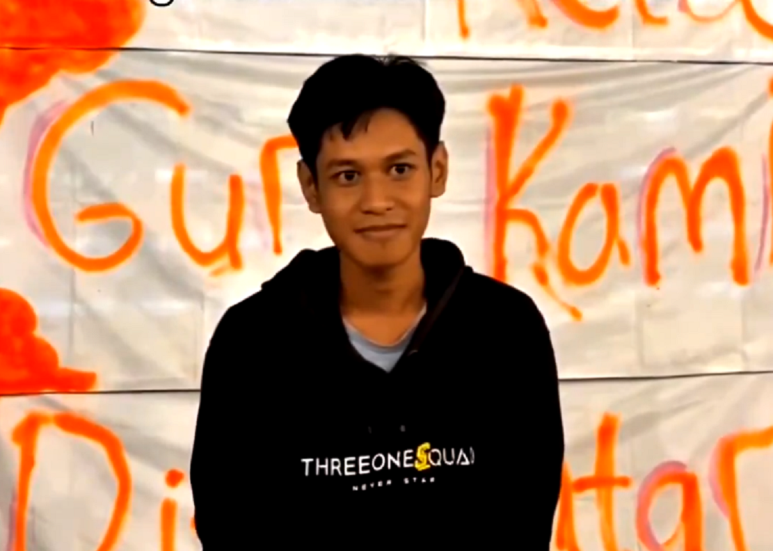bayu ketua osis SMA Muga - Mabur.co