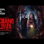 Poster for a horror movie trailer: a man and a woman in a dark forest framed by red, claw-like shapes, with large red title text and 'OFFICIAL FINAL TRAILER' in the upper left.