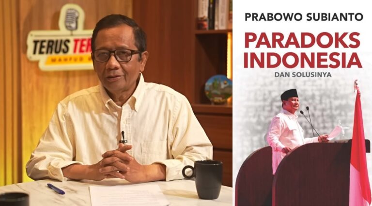 mahfud MD buku prabowo - Mabur.co