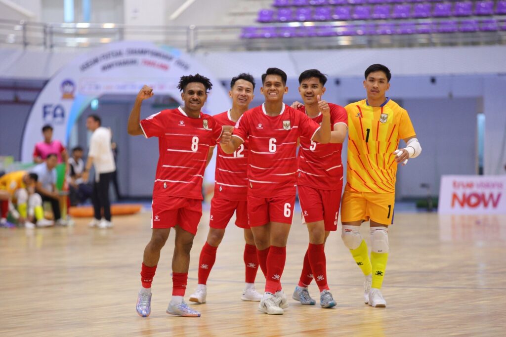 Indonesia Hajar Brunei Tujuh Gol Tanpa Balas dalam Laga Pembuka AFF Futsal 2026